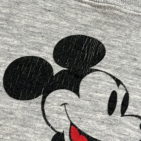 Vintage 80's Youth Mickey Mouse Sweatshirt Crewneck Long Sleeve Child XL - Picture 4 of 11